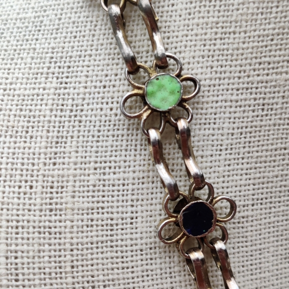 Antique boho tribal Tibetan gypsy necklace - Picture 12 of 14